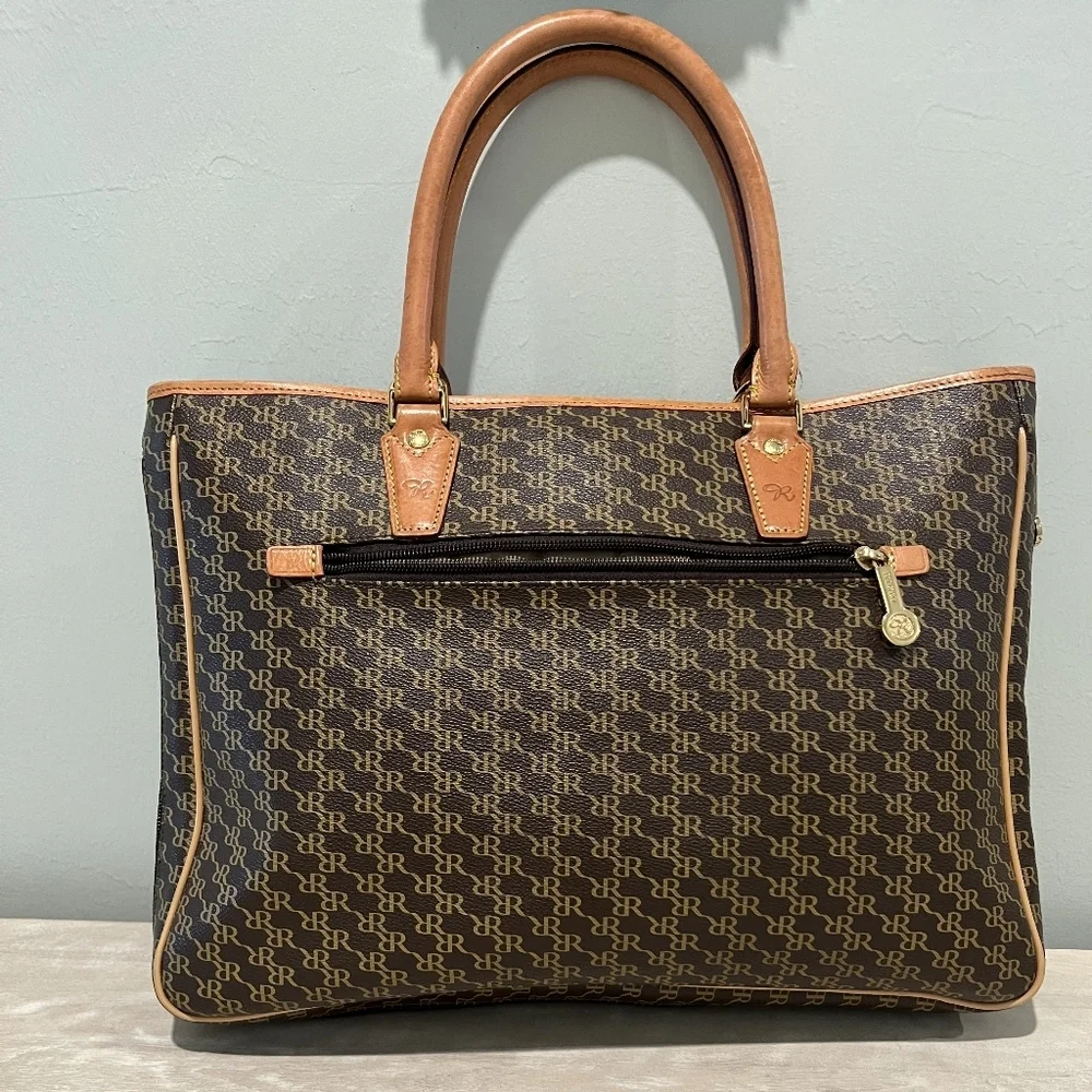 Beautiful Rioni‎ Moda Italia Satchel Signature Teacher's Bag  Like New Co…